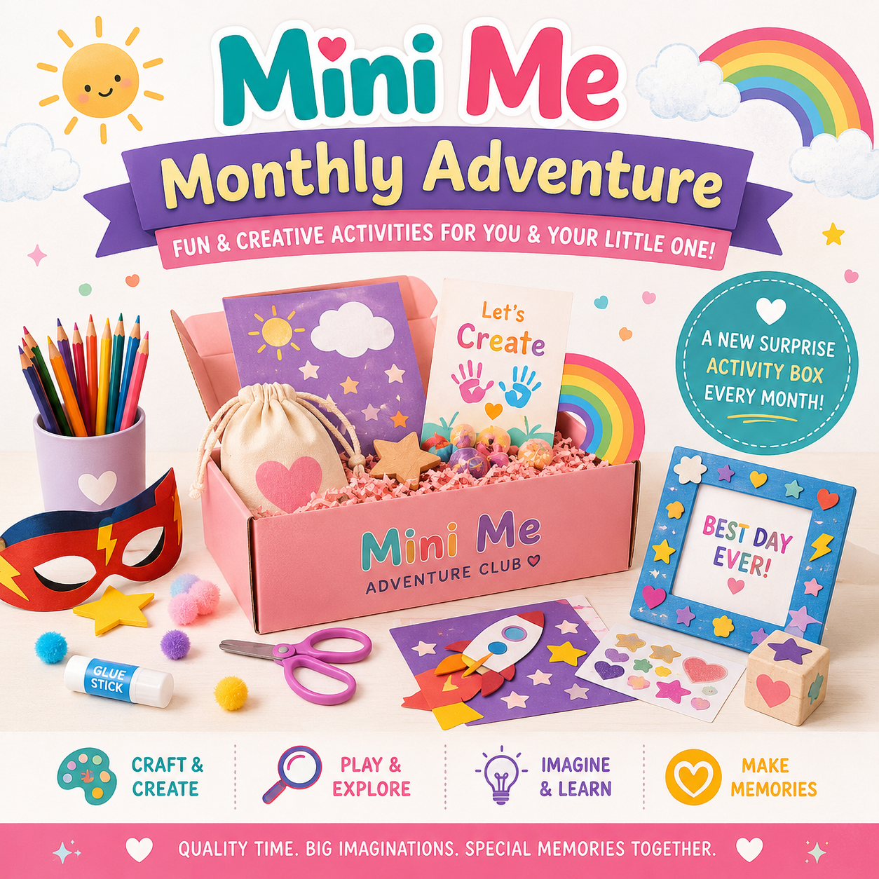 Mini Me Monthly Adventure Box