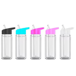 10oz Kids Snowglobe Water Bottle