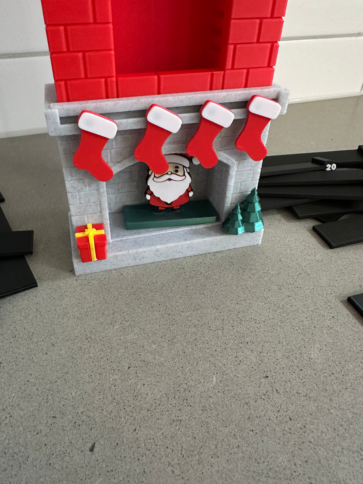 Santa’s Chimney Christmas Countdown – 3D Printed Advent Calendar