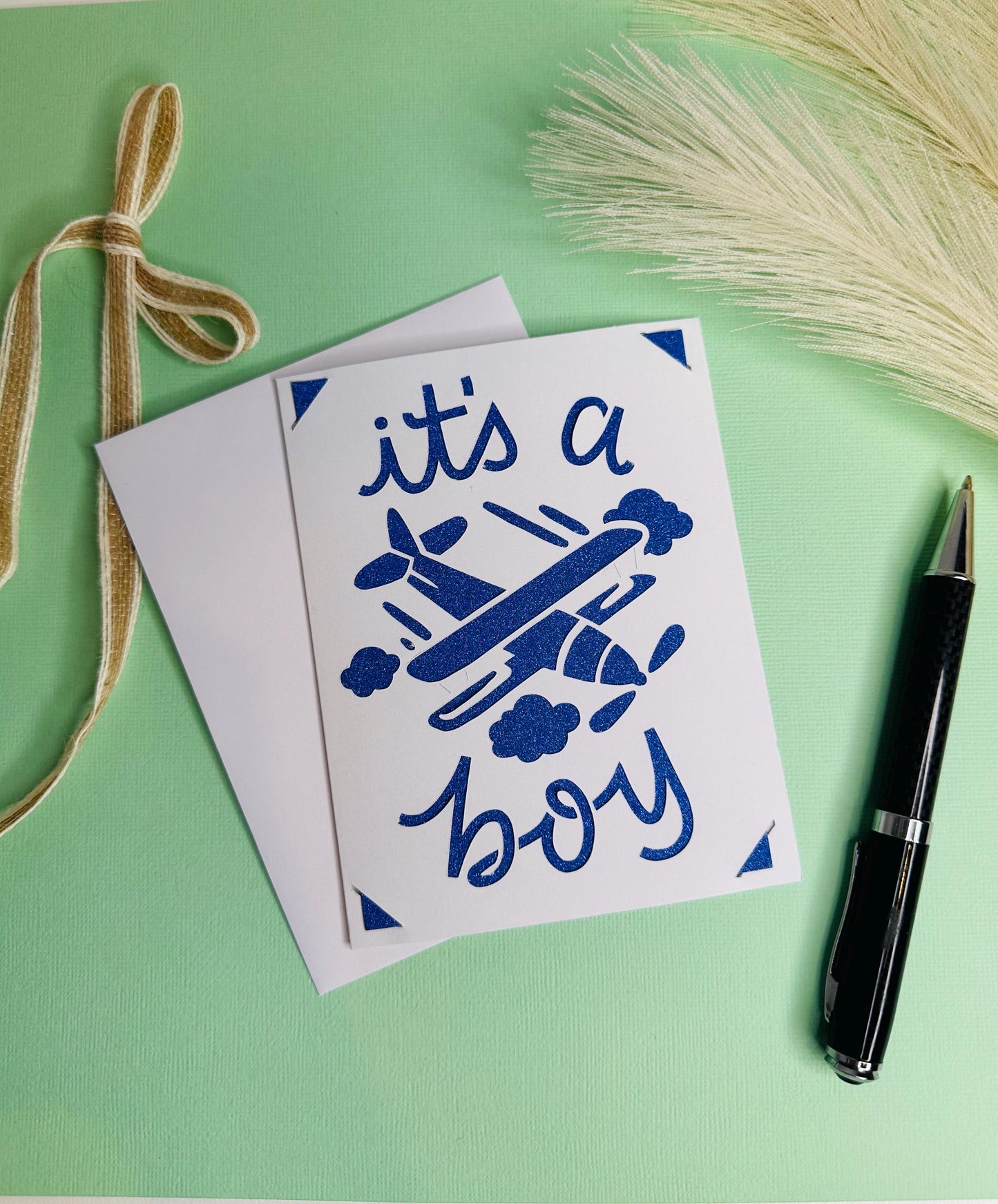 Handmade It's a Boy Card