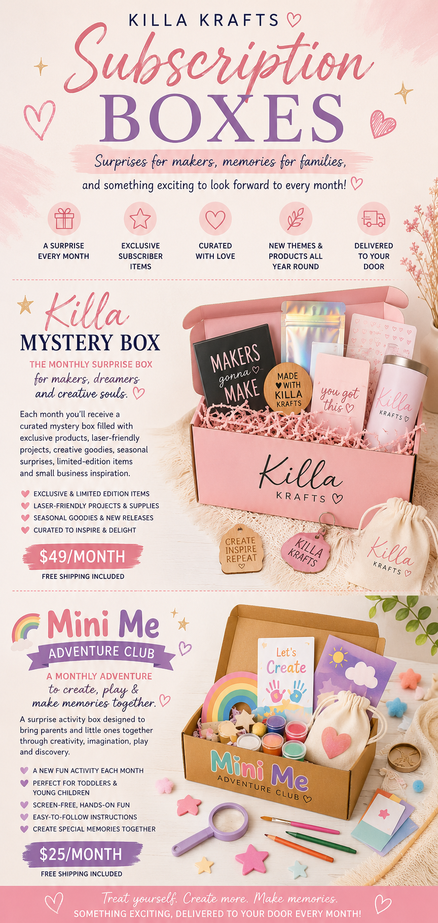 Monthly Subscription Boxes