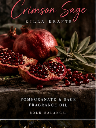 Killa Krafts Limited Edition Engraved Candle – 385g 60+ Hours