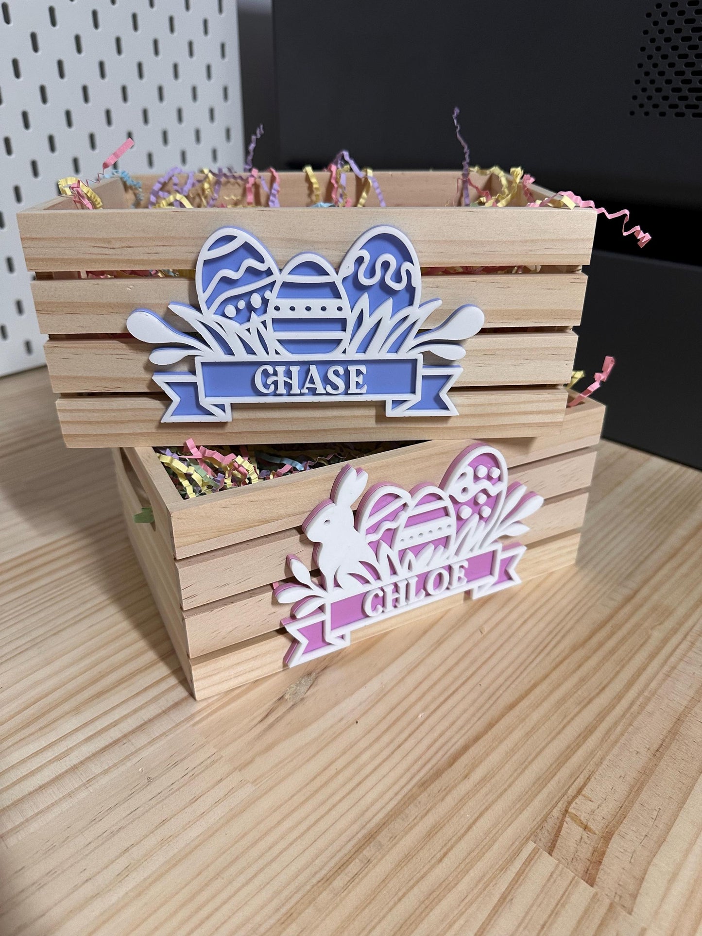 Personalised Easter Box with Crate Included