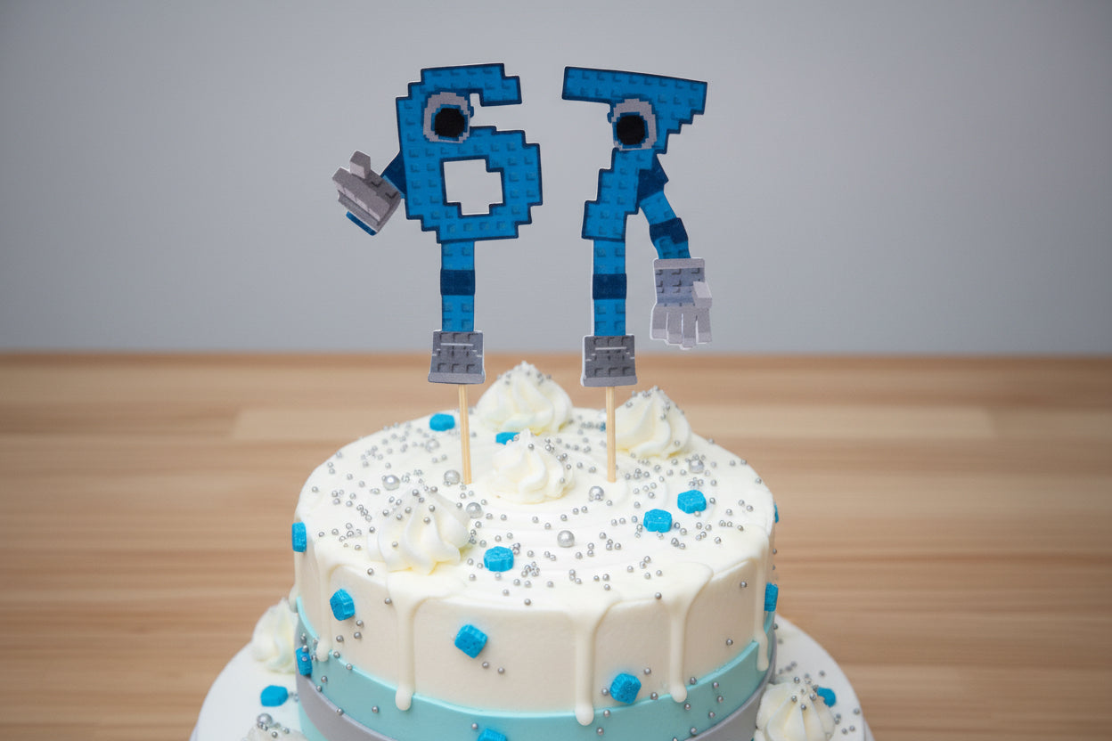 67 Roblox Cardstock Cake Topper