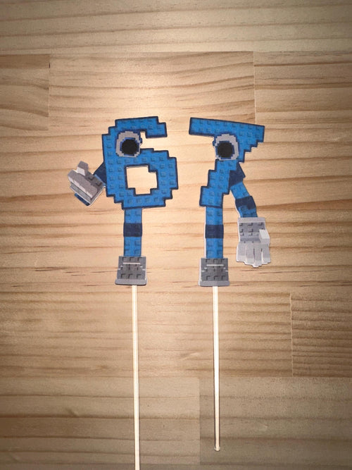 67 Roblox Cardstock Cake Topper