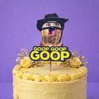 Viral Burnt Peanut Cake Topper