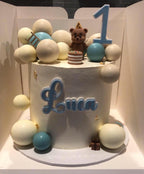 Two Pack Cake Topper Set - Name and Number