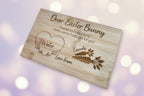 Personalised Easter Bunny Treat Board