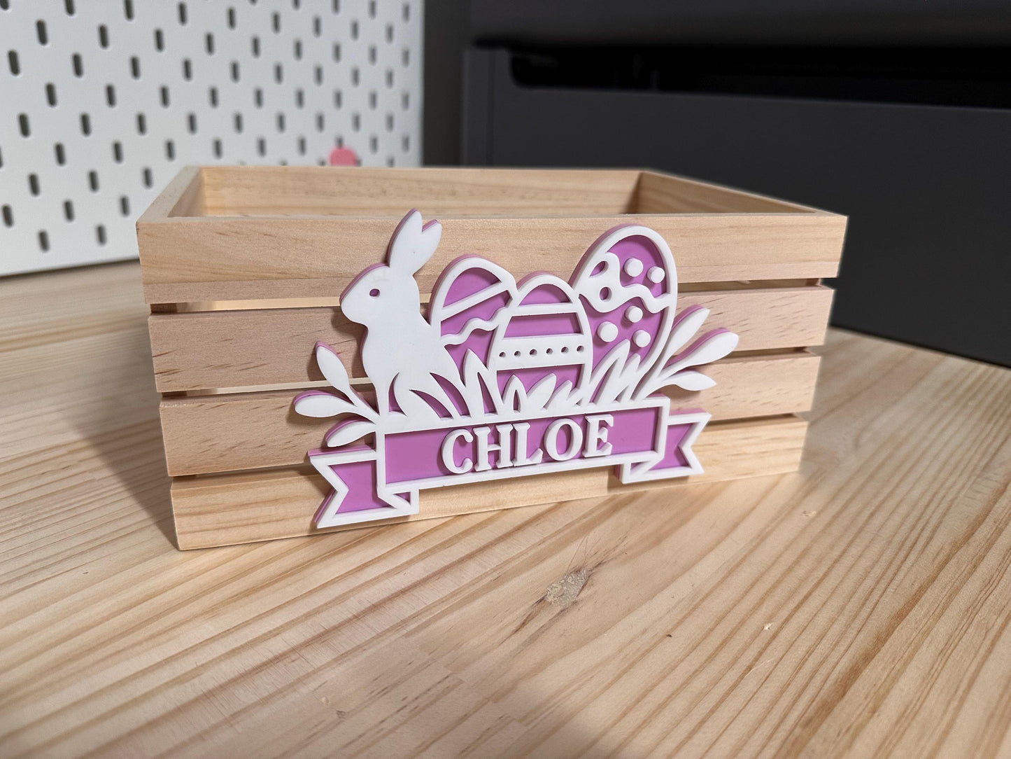 Personalised Easter Box with Crate Included