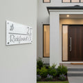 Personalised Acrylic House Address Sign