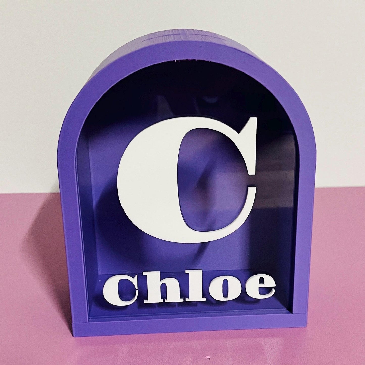 Personalised Arch Money Box