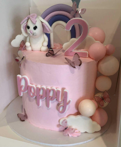 Two Pack Cake Topper Set - Name and Number