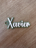 Personalized Acrylic Name Keychain