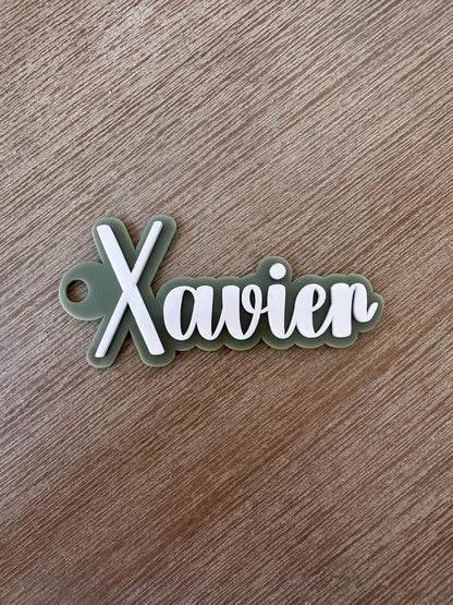 Personalized Acrylic Name Keychain