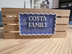 Personalised Family Name Easter Crate - Crate Included