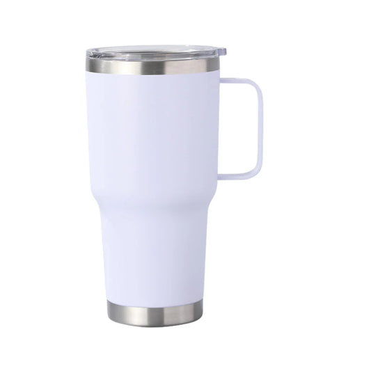 30oz Personalised Insulated Tumbler with Handle