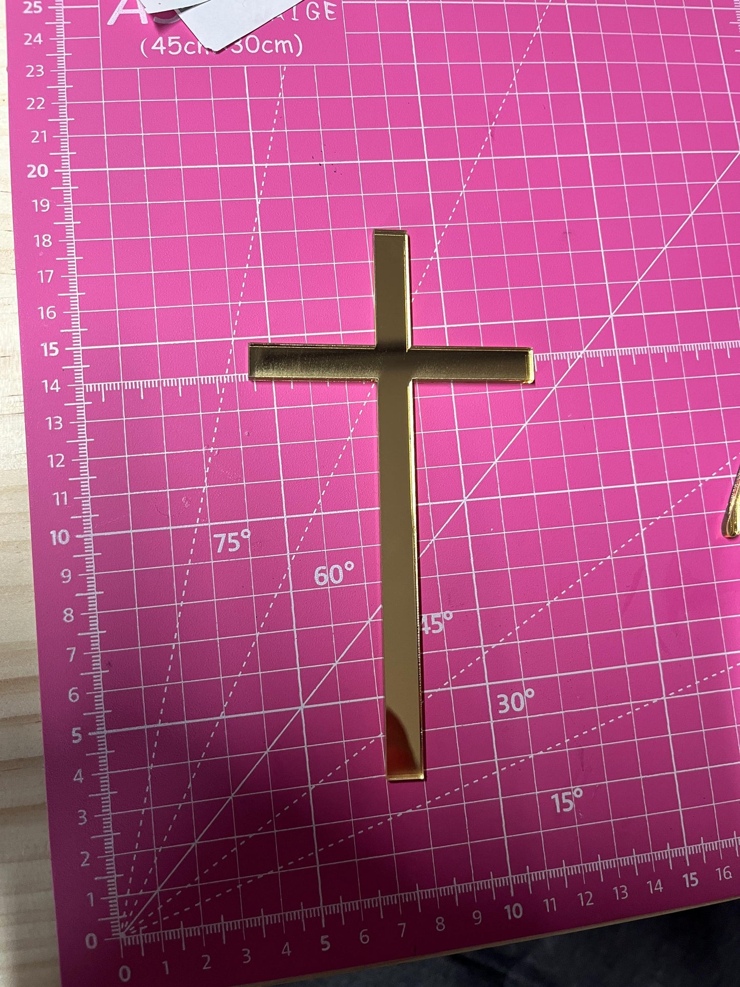 Baptism Christening 3 Piece Cake Topper Set