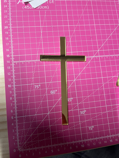 Baptism Christening 3 Piece Cake Topper Set