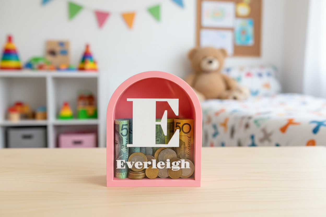 Personalised Arch Money Box