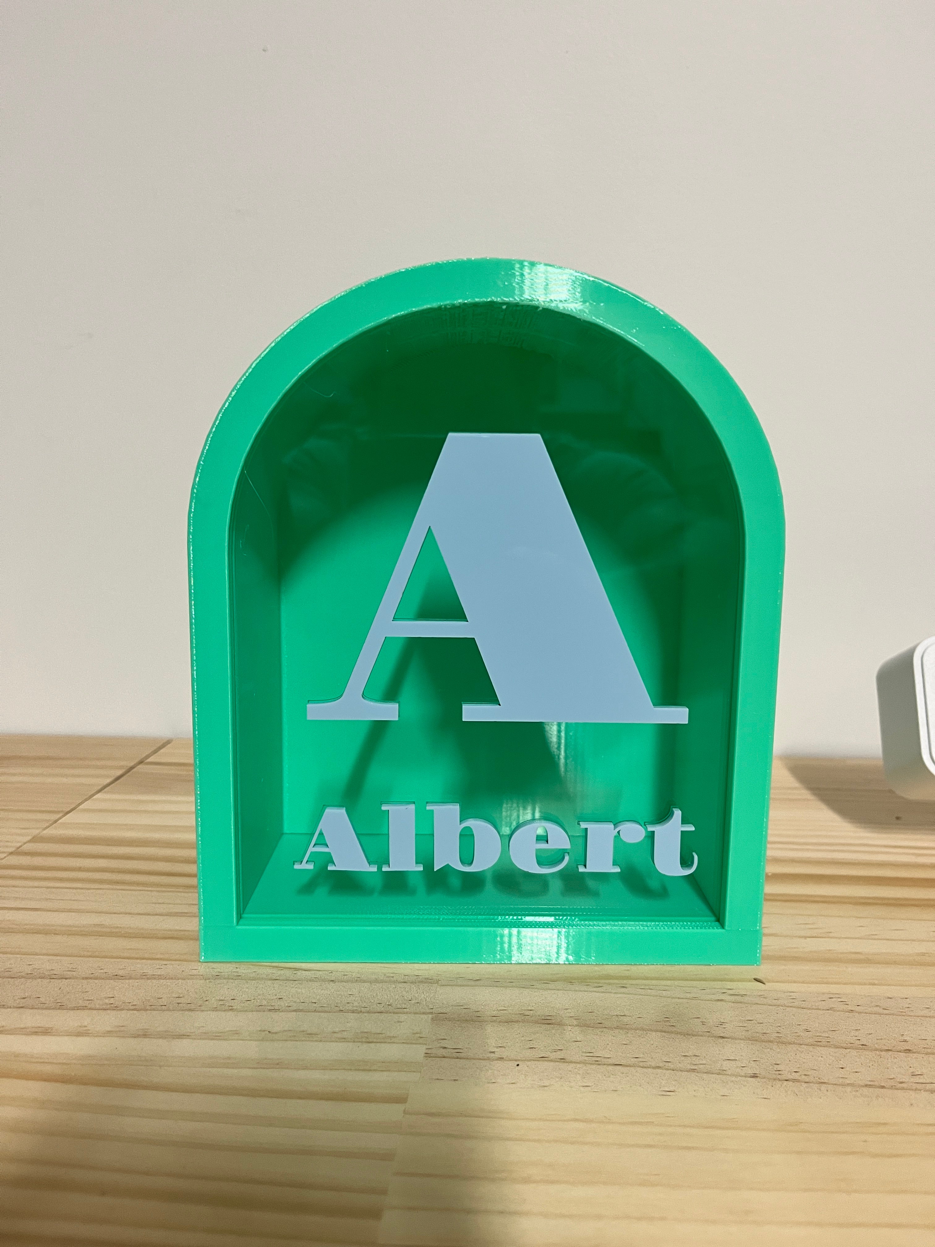 Personalised Arch Money Box