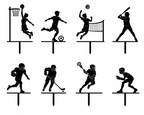 Boys Sports Cake Topper