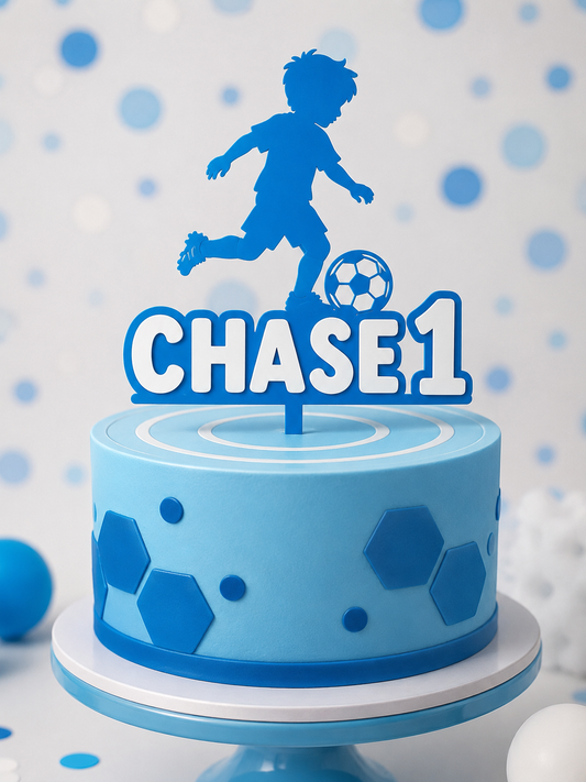 Boys Sports Cake Topper