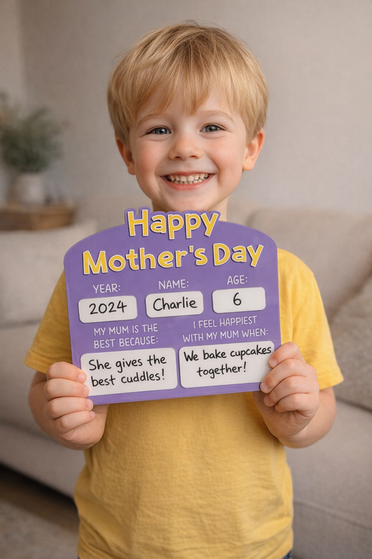 Reusable Mother’s Day Acrylic Photo Board