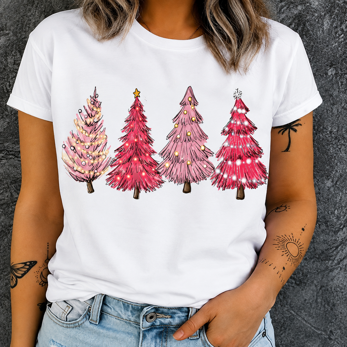 Custom Christmas T-Shirts – Choose Your Design or Upload Your Own