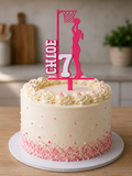 Girls Sports Cake Topper