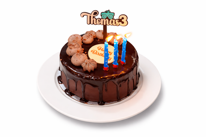 Personalised Monster Truck Cake Topper