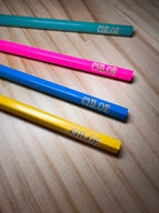 Personalised Engraved Name Coloured Pencils - Set of 10