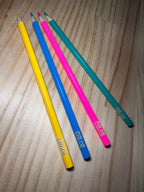 Personalised Engraved Name Coloured Pencils - Set of 10