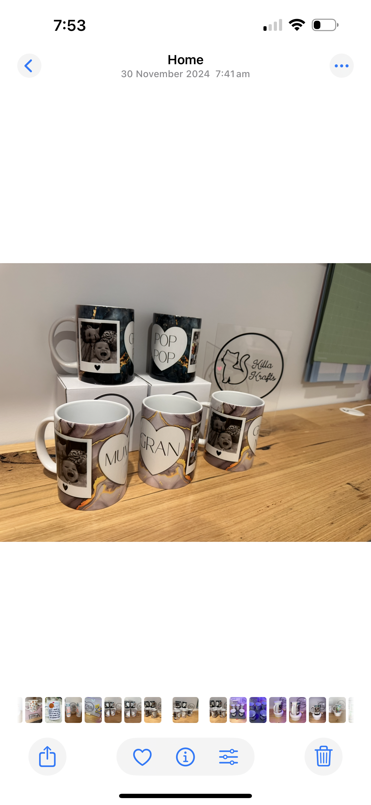 Custom Photo Mugs