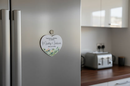 Save The Date Wedding Magnets - Pack of 5