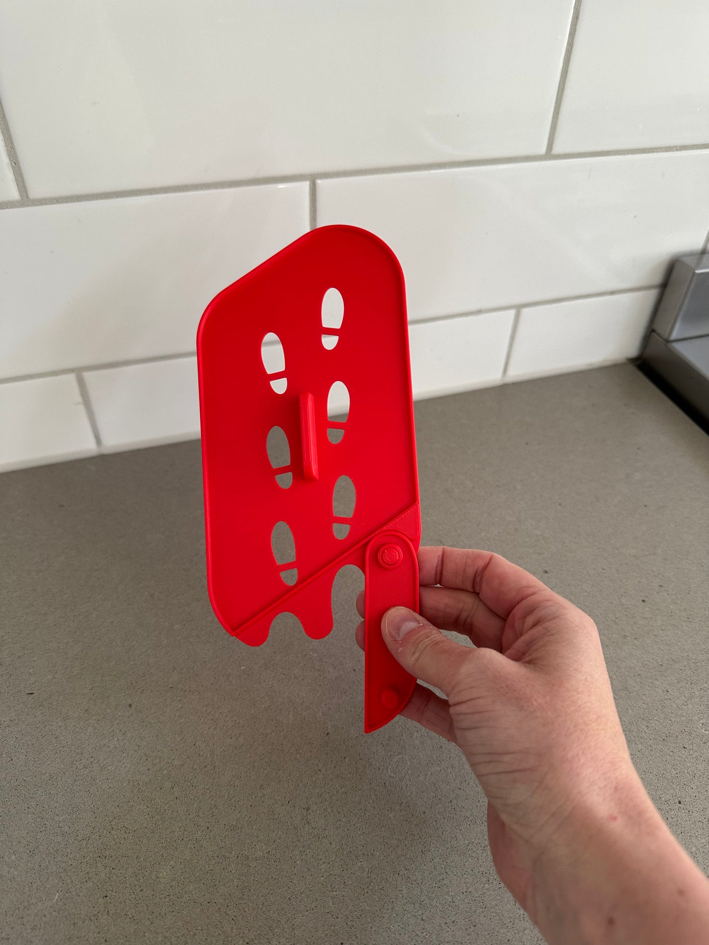Elf Footprint Stencil – Christmas Magic