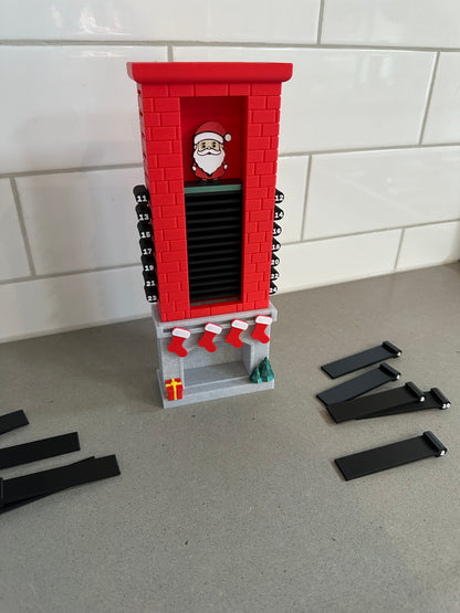 Santa’s Chimney Christmas Countdown – 3D Printed Advent Calendar