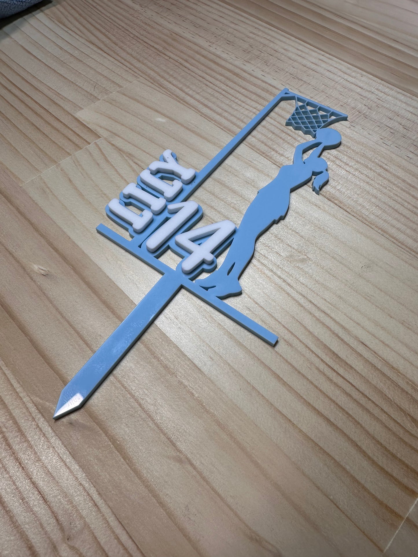Girls Sports Cake Topper