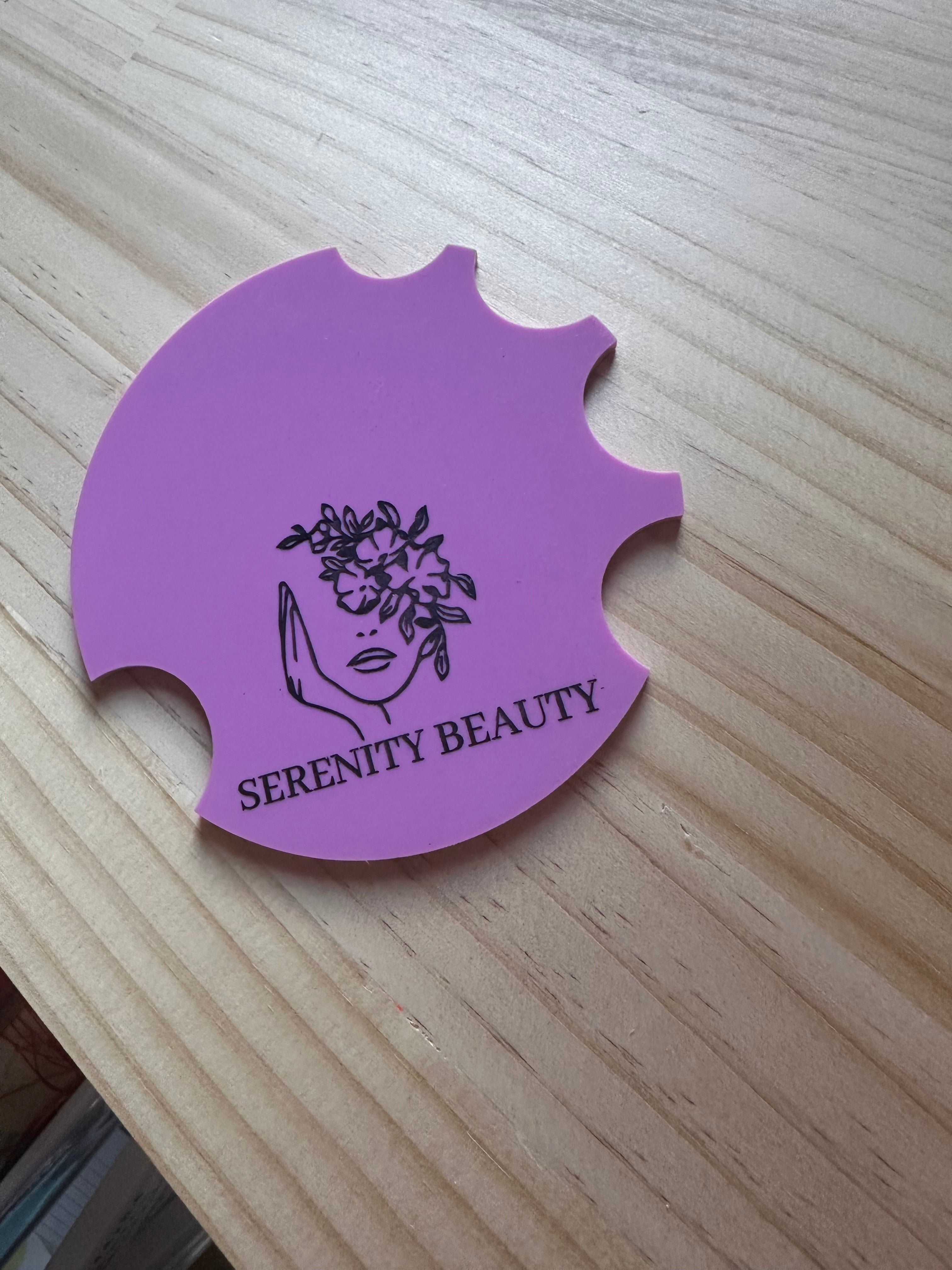 Custom Nail Photo Prop with Logo