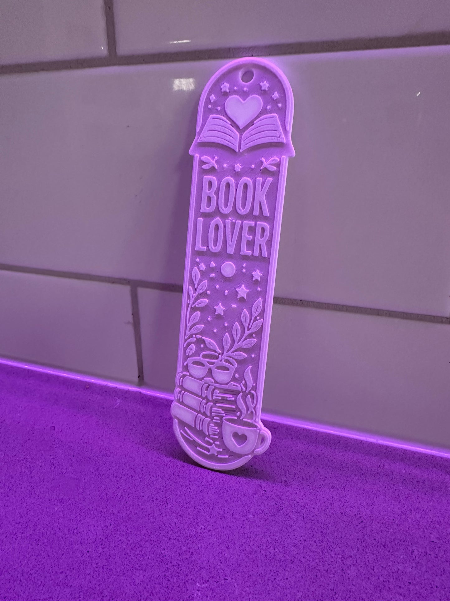 Book Lover Bookmark 3D Printed
