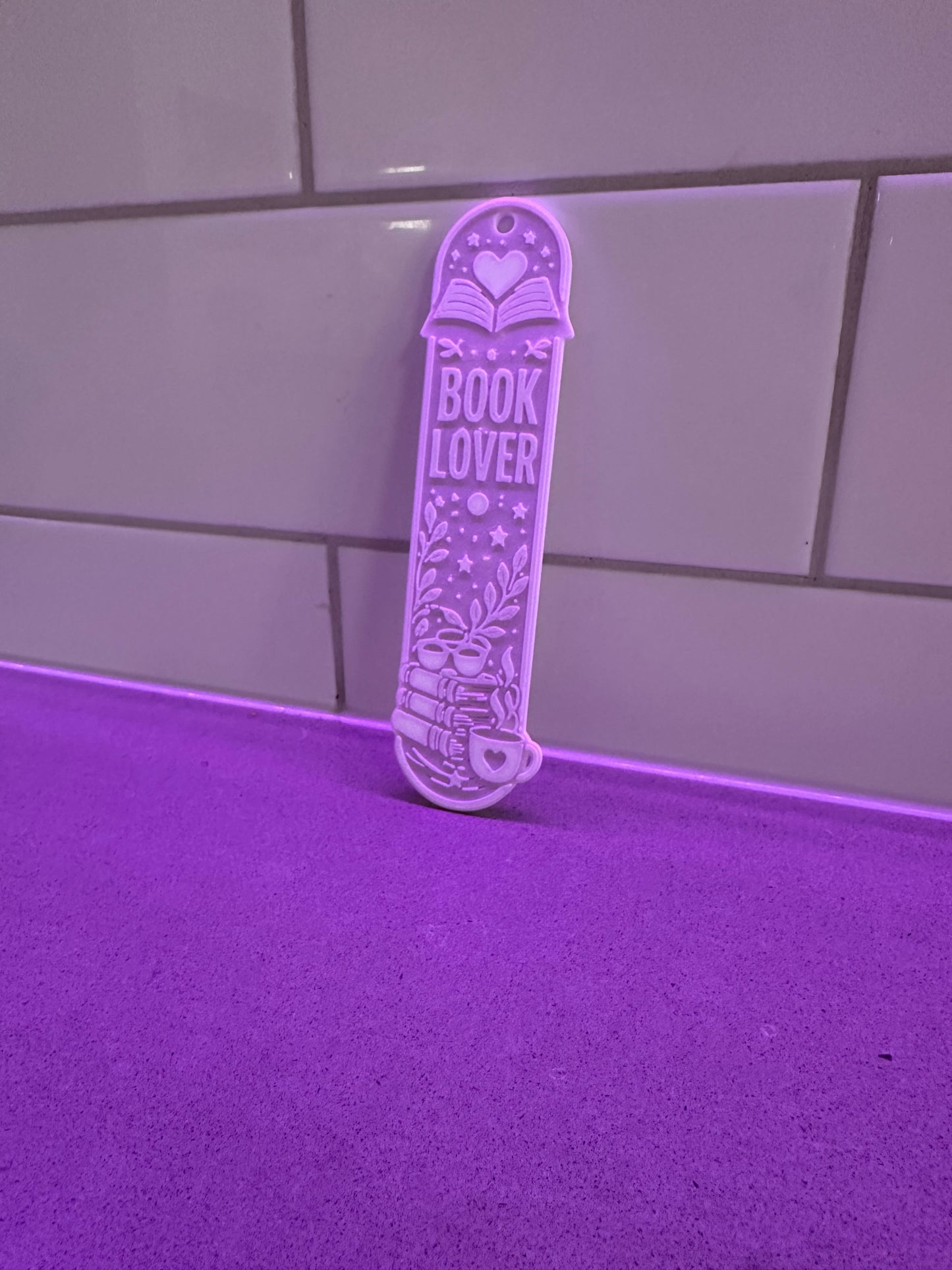 Book Lover Bookmark 3D Printed