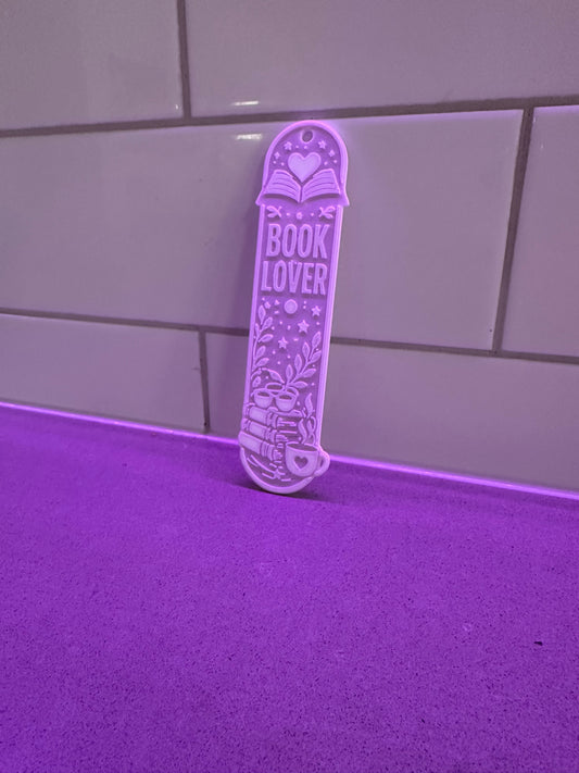 Book Lover Bookmark 3D Printed