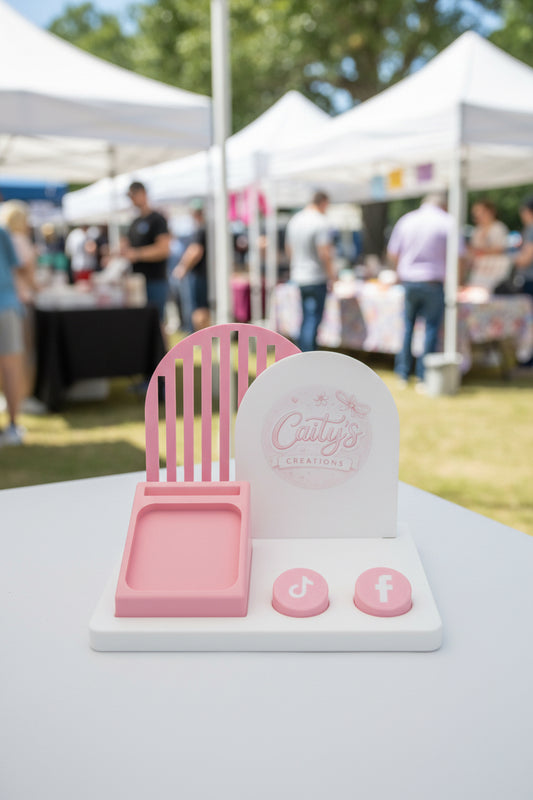 Custom Social Media Market Display Stand