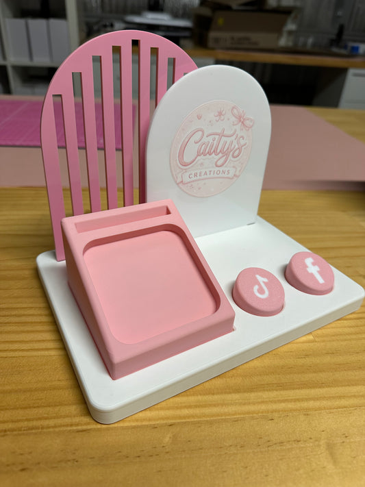 Custom Social Media Market Display Stand
