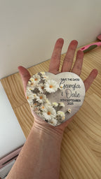 Save The Date Wedding Magnets - Pack of 5