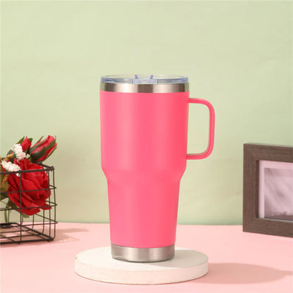 30oz Personalised Insulated Tumbler with Handle