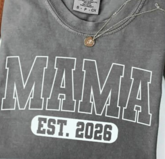 Large Style MAMA EST Print