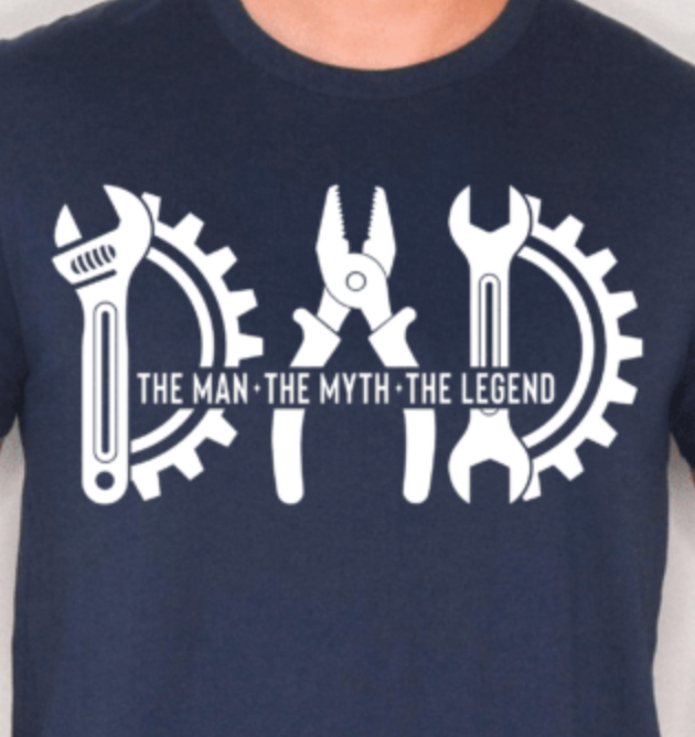 Dad - The Man The Myth The Legend Print