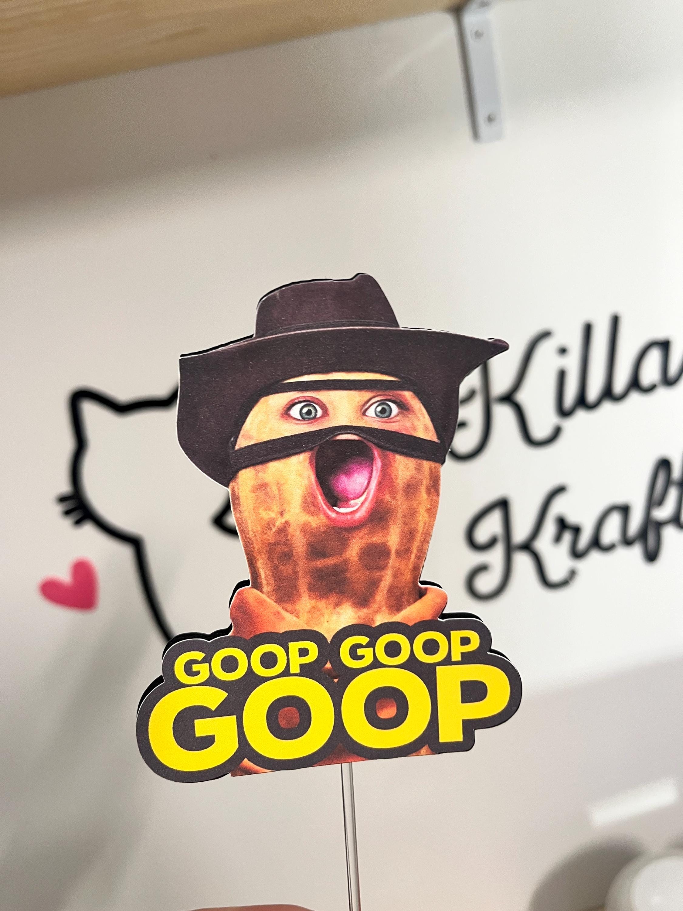 Viral Burnt Peanut Cake Topper