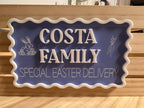 Personalised Family Name Easter Crate - Crate Included