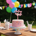 Personalised First Birthday Acrylic Cake Topper